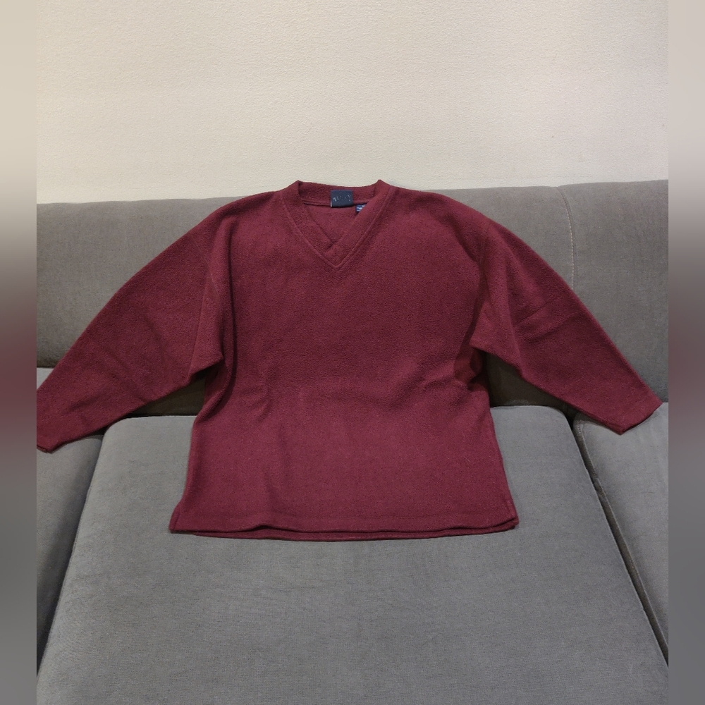 GAP Burgundy V-Neck Sweater